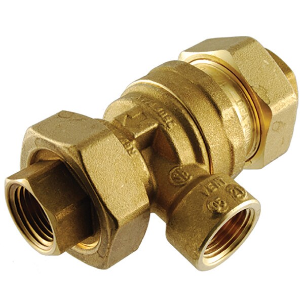 Watts Dual Check Backflow Preventer - 3/4", 175 PSI, Temp. Range 33F to 250F