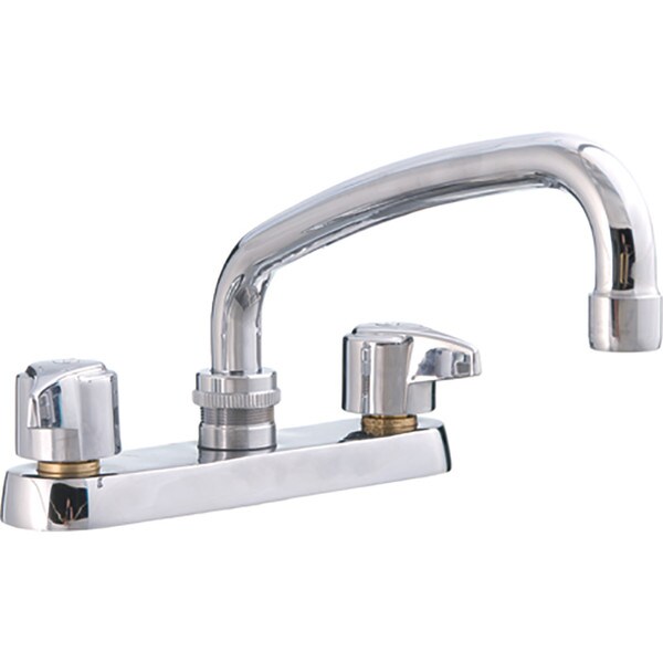 Union Brass Two Handle Kitchen Faucet, 6" Centers