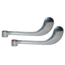 CHG Chrome Faucet Handle Pair