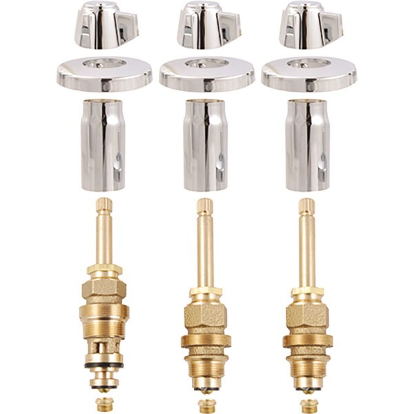 Binford Three Handle Tub & Shower Rebuild Kit for Sterling