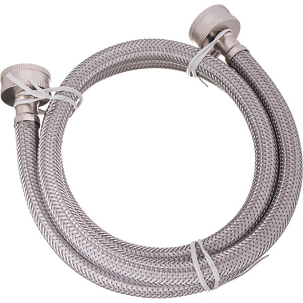 Fluidmaster 60" Stainless Steel Washing Machine Supply Line