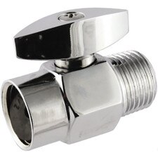 Universal Faucet Parts Brass Flow Control Valve - 1/2" x 1/2"