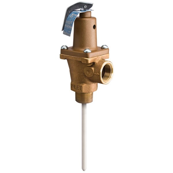 Watts Temperature And Pressure Relief Valve - 1", 125 PSI, 500,000 BTU/HR