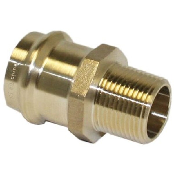 Apollo Copper Male Press Reducing Adaptor - 3/4" PRESS X 1/2"MPT