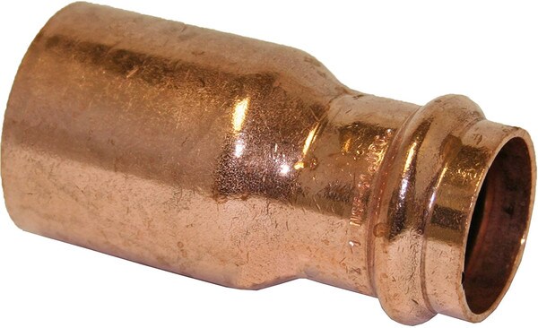 Apollo Copper Press Fit Fitting Reducer - 1-1/4" PRESS X 1"
