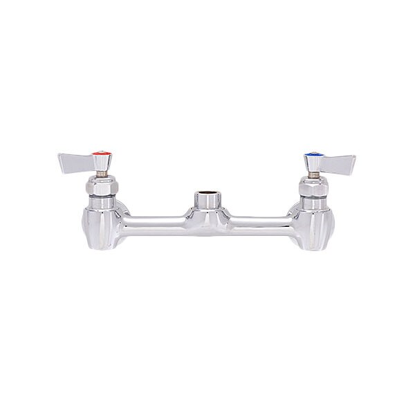 Fisher Two Handle Wall Mount Faucet with EZ Mount Adapters