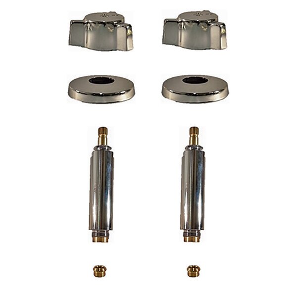 Eljer Binford Two Handle Tub & Shower Rebuild Kit Chrome