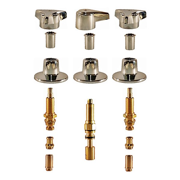 Union Brass Binford Three Handle Tub & Shower Rebuild Kit