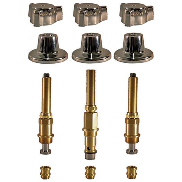 Briggs Binford Three Handle Tub & Shower Rebuild Kit