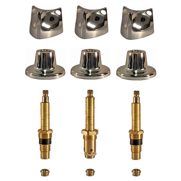 Crane Binford Three Handle Tub & Shower Rebuild Kit