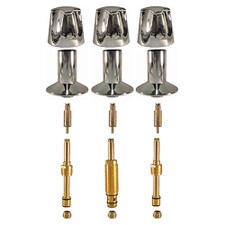 Harcraft Binford Three Handle Tub & Shower Rebuild Kit
