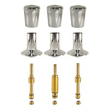 Harcraft Binford Three Handle Tub & Shower Rebuild Kit
