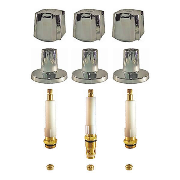 Kohler Binford Three Handle Tub & Shower Rebuild Kit