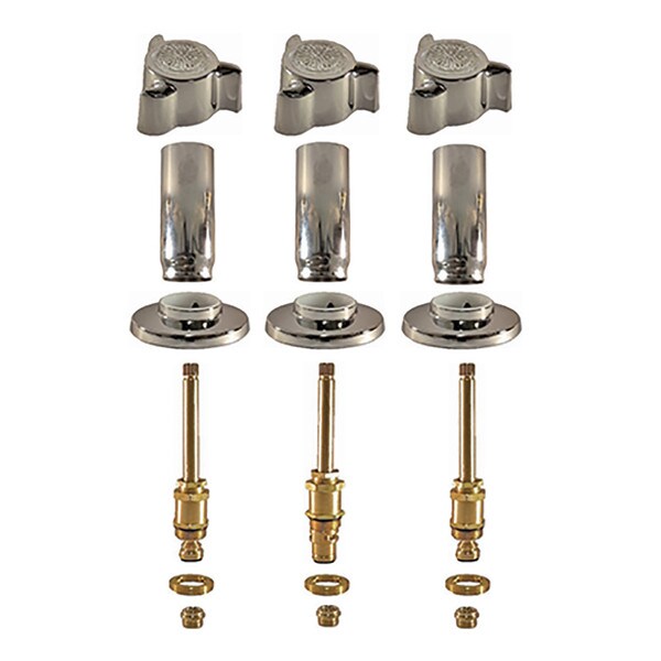 Sayco Binford Three Handle Tub & Shower Rebuild Kit