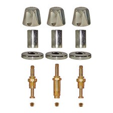 Binford Three Handle Tub & Shower Rebuild Kit for Speakman - Chrome