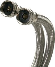 Fluidmaster Braided Stainless Steel Washing Machine Supply Line - 48"