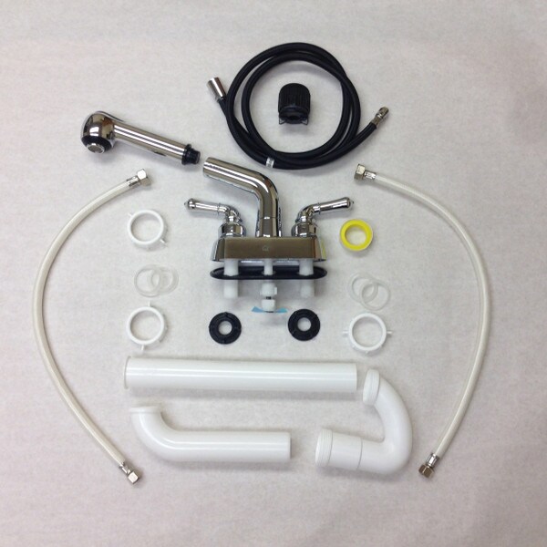 E.L. Mustee Two Handle Laundry Faucet