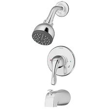 Symmons Temptrol II Press Balance Tub & Shower W/ADA Lever Handle-IPS