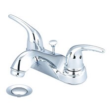 Olympia Two Handle Lavatory Faucet - Chrome