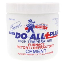 Utility Mfg. Do-All +Plus Furnace Cement - 1 Pint