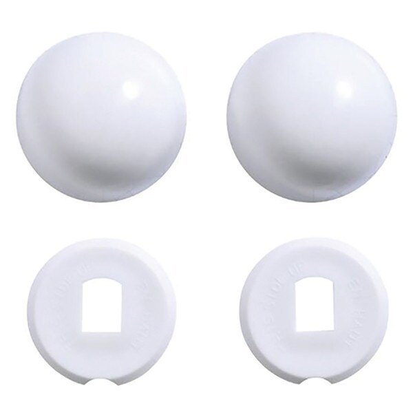 Kohler Snap On Bolt Cap - White