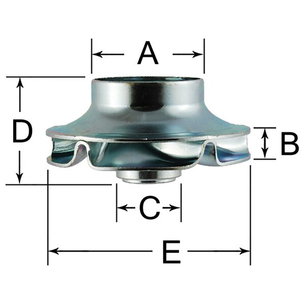Armstrong 812961-011 Circulating Pump Impeller - 2-3/4", Steel