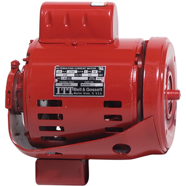 Bell & Gossett Booster Pump Motor - 1/6 H.P., 115V, Single Phase