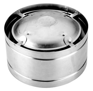 Hart & Cooley Galvanized Wind Cap - 3"