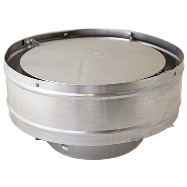 Hart & Cooley Galvanized Wind Cap - 6"