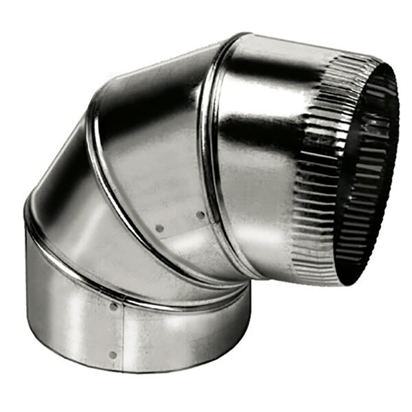 Champion Galvanized Vent Elbow - 5", 30 Gauge