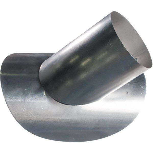 Champion Aluminum 45° Vent Saddle - 4"