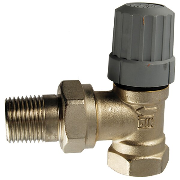 Danfoss Non-Electric Angle Zone Valve, 1/2"NPT