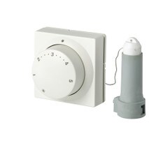 Danfoss RA2000 Zone Valve Operator - 41ºF - 86ºF Temp. Range, Wall Mount with 16' Capillary