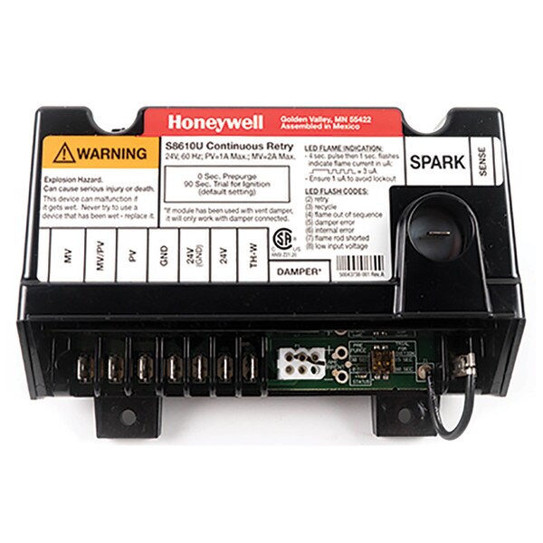 Honeywell Universal Furnace Intermittent Pilot Ignition Control - LP or Natural Gas