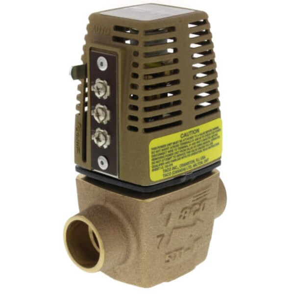 Taco Electric Zone Valve - 3/4" C X C, 24 Volt, 125 PSI