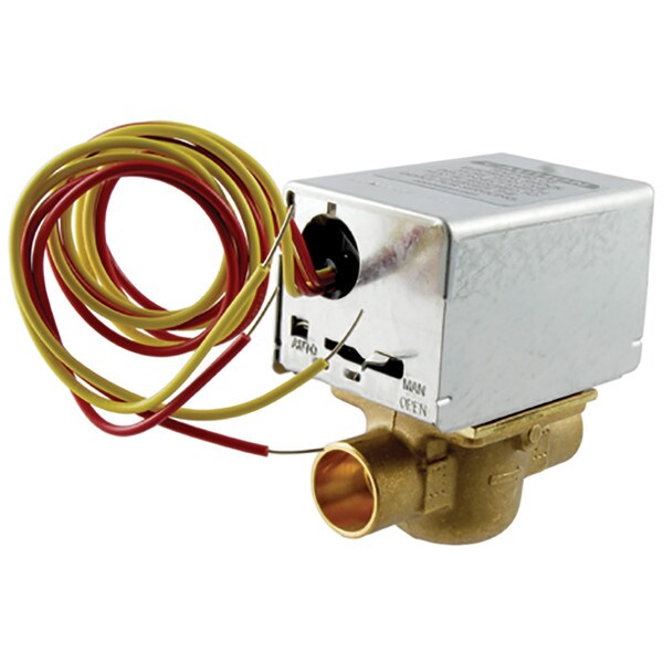 Honeywell Electric Zone Valve - Inverted Flare, 4 Wire