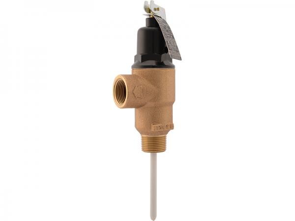 Cash Acme Temperature & Pressure Relief Valve - 1", 150 Lb., 210º F