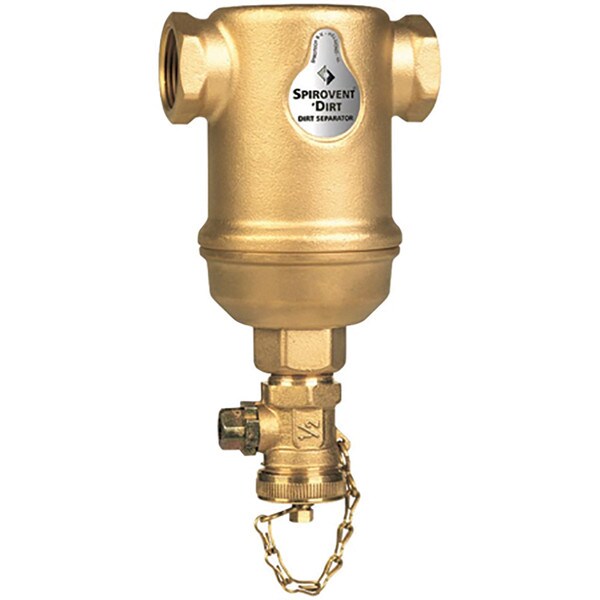 Spirovent® Dirtcal Brass Dirt Separator - 1-1/2" FPT