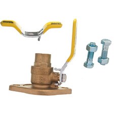 The Isolator® With Rotating Flange Ball Valve - 3/4" Sweat