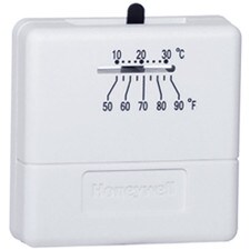 Honeywell Heat Only Thermostat - White
