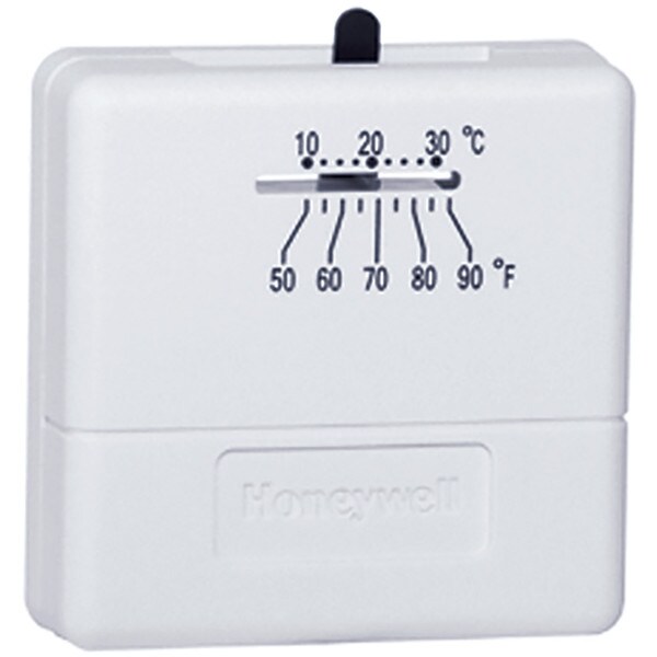 Honeywell Heat Only Thermostat - White