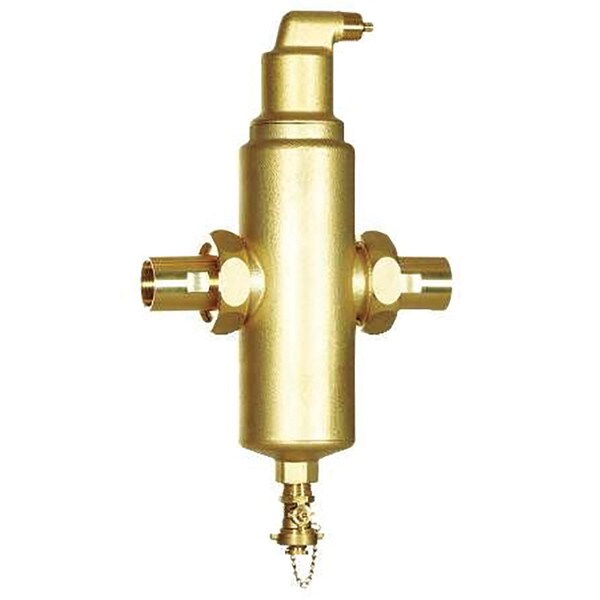 Spirovent® Brass Air & Dirt Separator