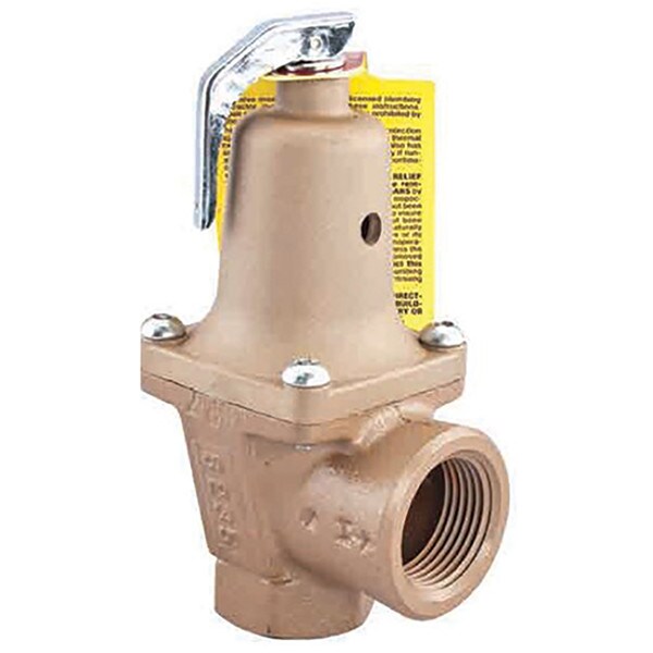 Watts 740 Hot Water Pressure Relief Valve - 3/4", 30 PSI, 925,000 BTU/HR
