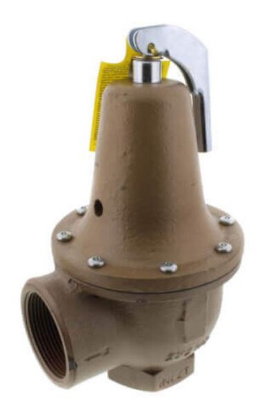Watts 740 Hot Water Pressure Relief Valve - 2", 30 PSI, 5,250,000 BTU/HR