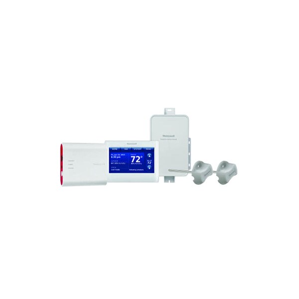 Honeywell Prestige® IAQ Heat / Cool Digital Thermostat Kit w/RedLINK - White