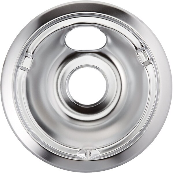Dent Lip Chrome Drip Pan - 8"