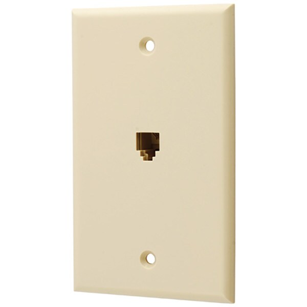 Morris Modular Telephone Jack & Wall Plate