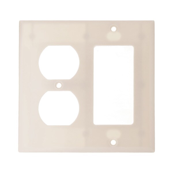 Cooper Wiring Devices Double Gang Light Switch Wall Plate