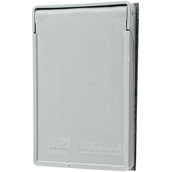 Eagle Electric Manufacturing Single Gang Receptacle Wall Plate