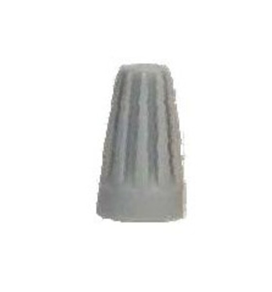 GB Electrical Gray Spring Insert Wire Nut - P1, 300V, 25-Pack